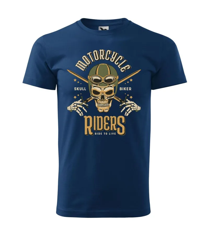 Motorkárske tričko s potlačou Motorcycle riders