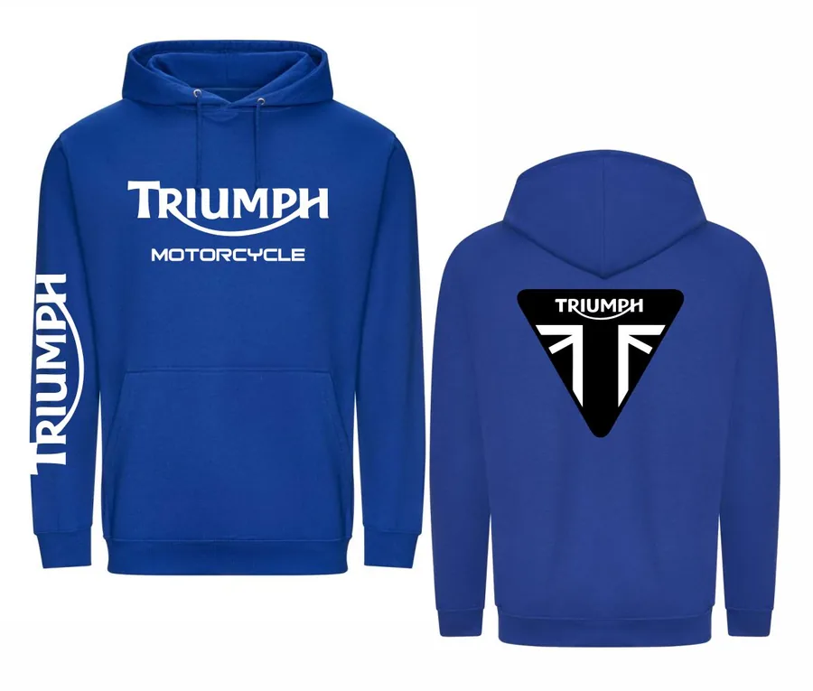 Kapucová mikina Triumph motorcycle
