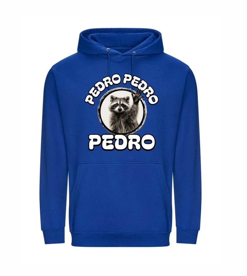 Kapucňová mikina s potlačou Pedro
