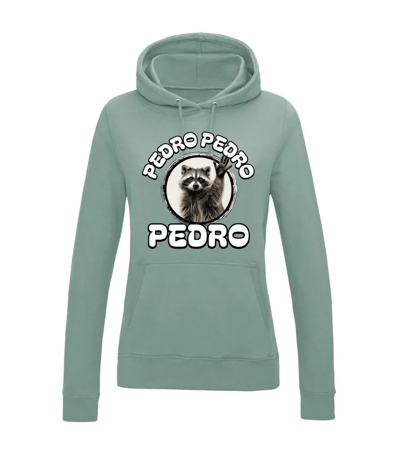 Dámska kapucňová mikina s potlačou Pedro