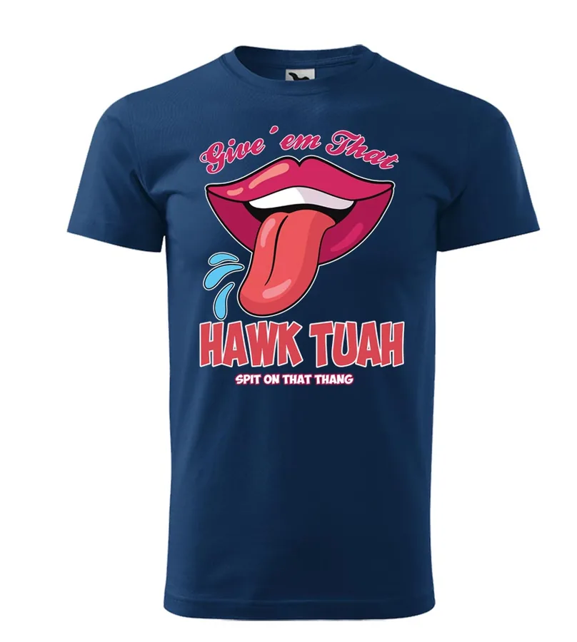 Vtipné pánské tričko Hawk Tuah
