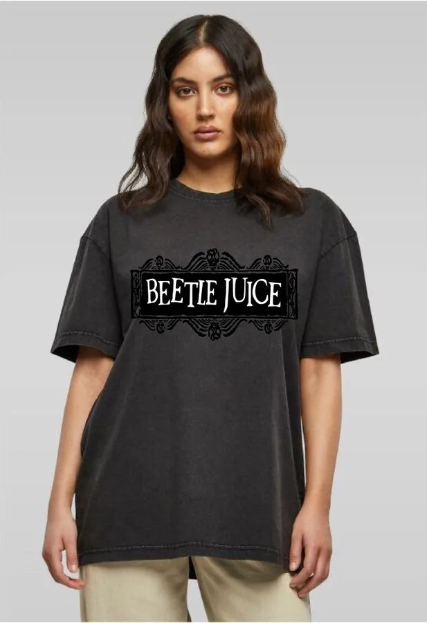 Unisex tričko oversize Beetlejuice