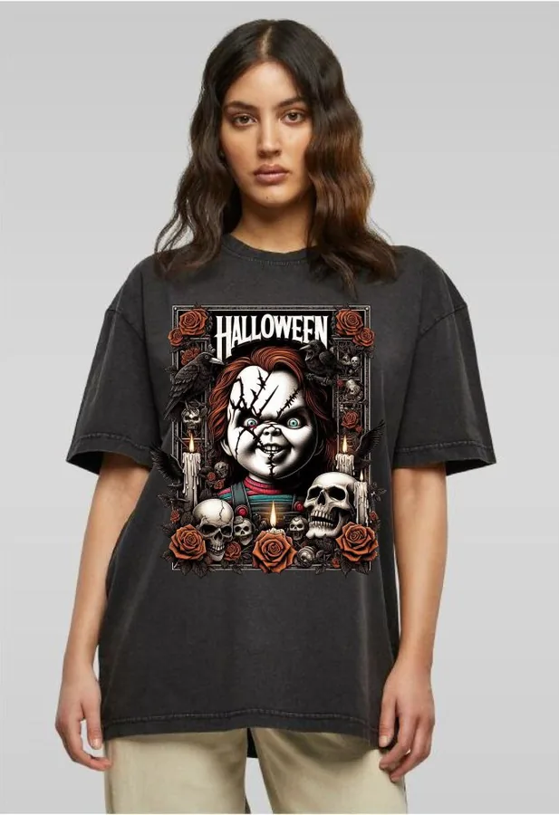 Unisex tričko oversize Chucky