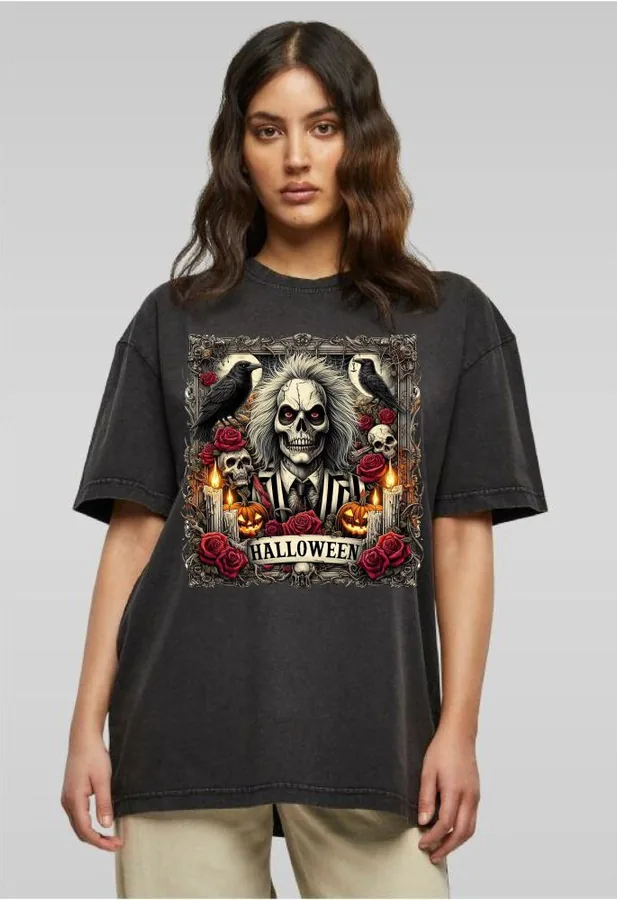 Unisex tričko oversize Beetlejuice