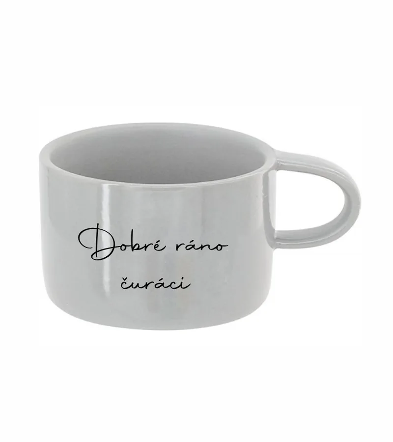 Hrnček s potlačou Dobré ráno čuráci