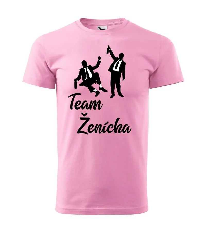 Tričko na rozlúčku so slobodou Team ženícha