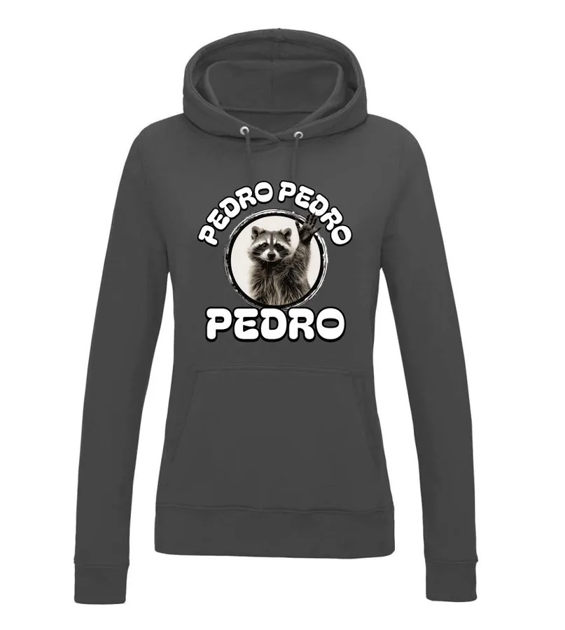 Dámska kapucňová mikina s potlačou Pedro