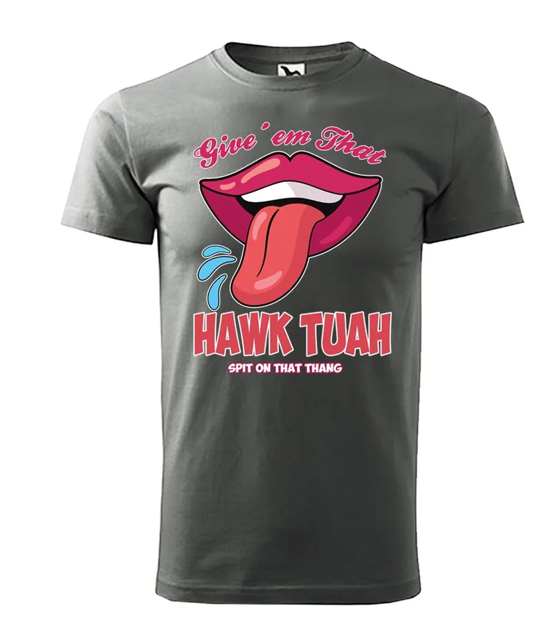 Vtipné pánské tričko Hawk Tuah