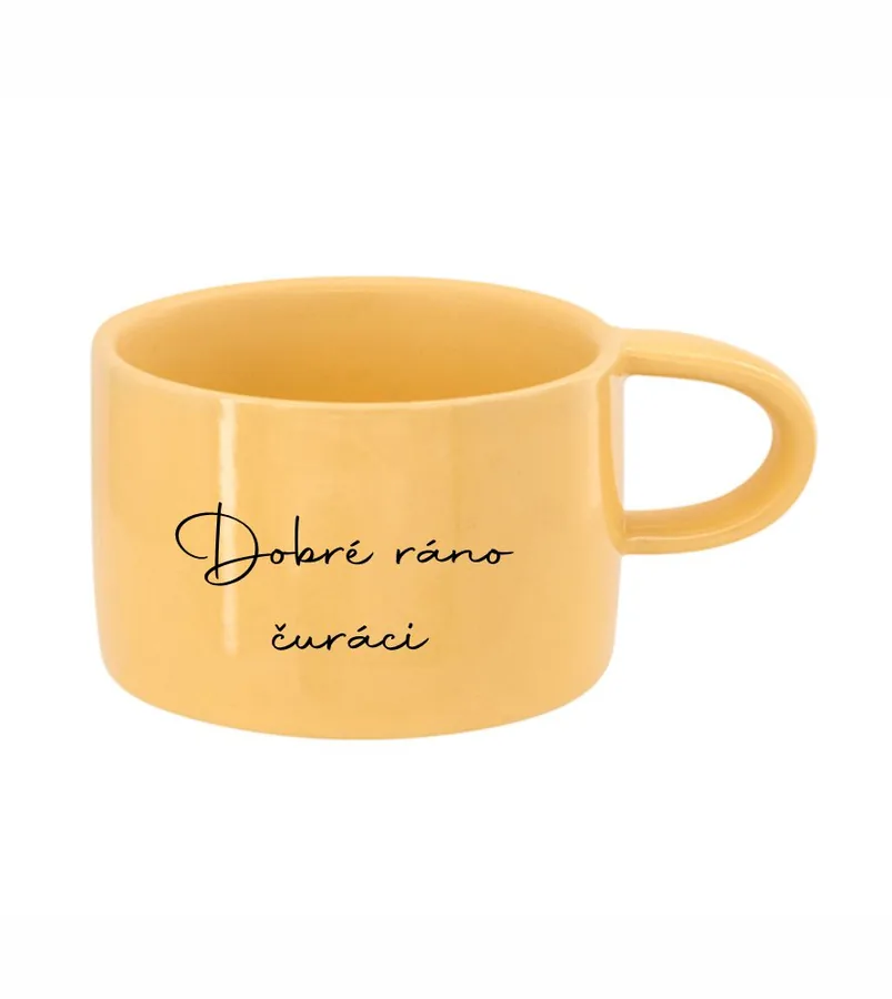 Hrnček s potlačou Dobré ráno čuráci