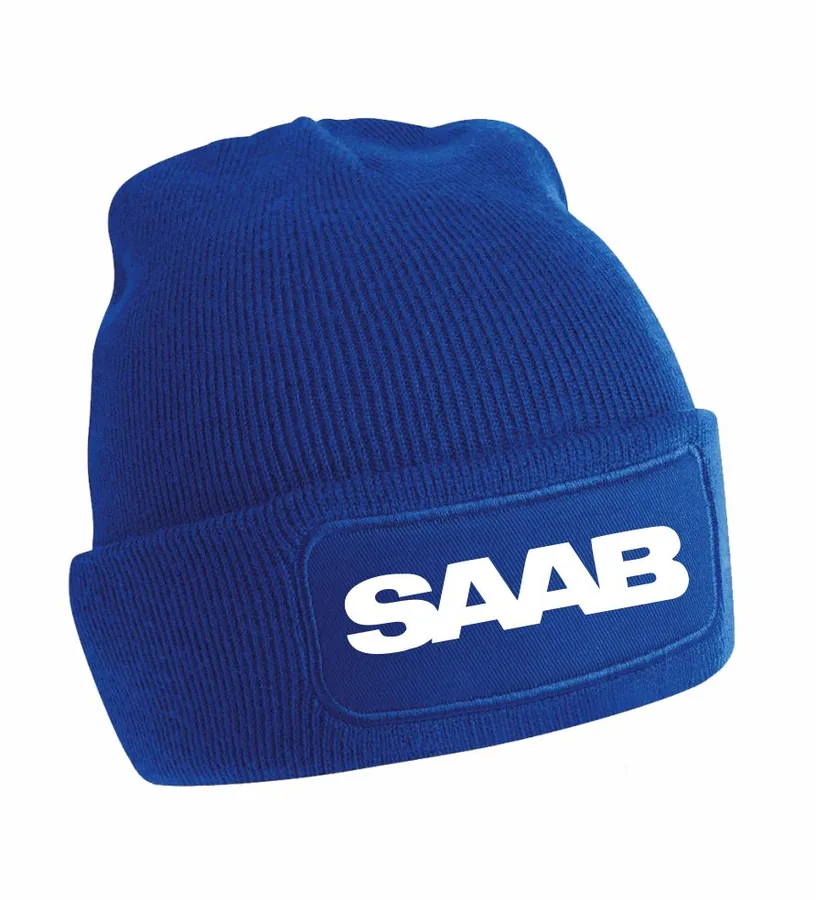 Zimná čiapka s motívom Saab