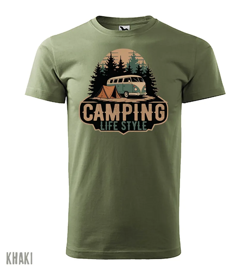 Tričko Camping life style