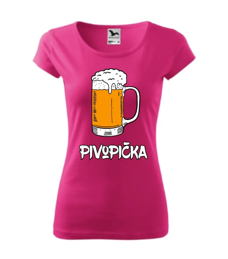 Dámske tričko Pivopička