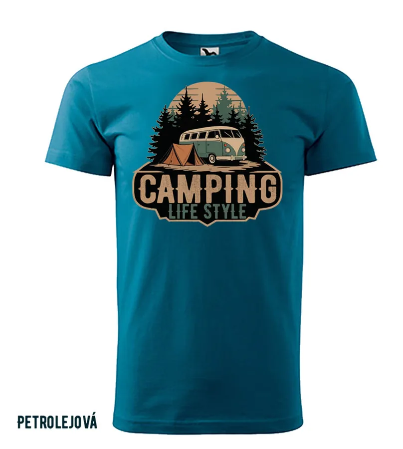Tričko Camping life style