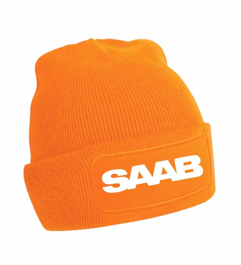 Zimná čiapka s motívom Saab