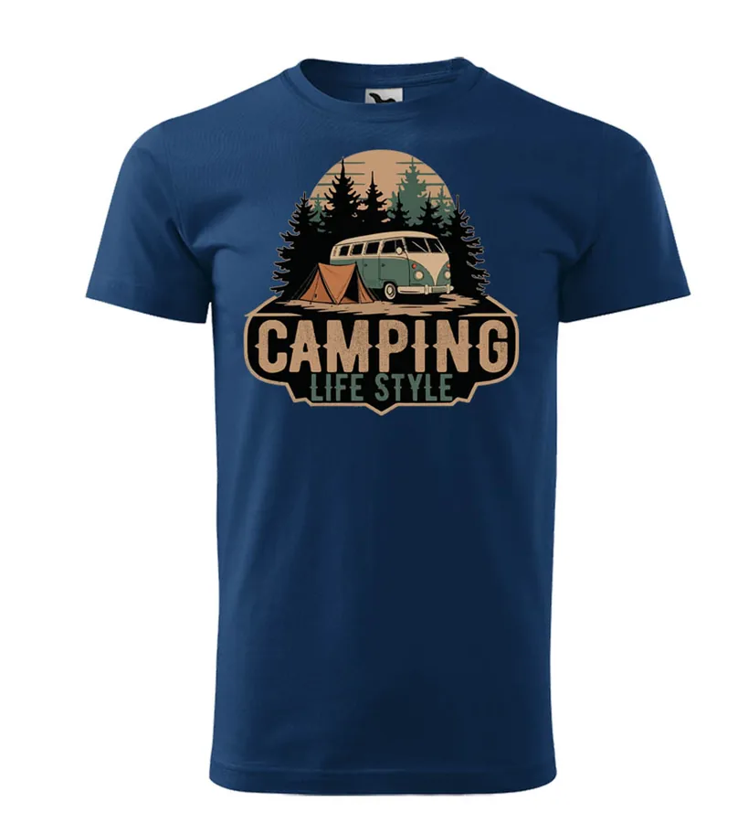 Tričko Camping life style