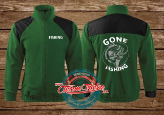 Kvalitná fleecová bunda Gone Fishing