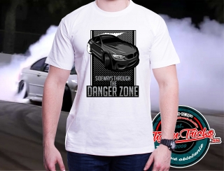 Tričko s potlačou Drift- Danger zone